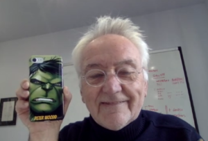Peter Woodd, Case Station Global CEO, and his Custom MARVEL Hulk iPhone
